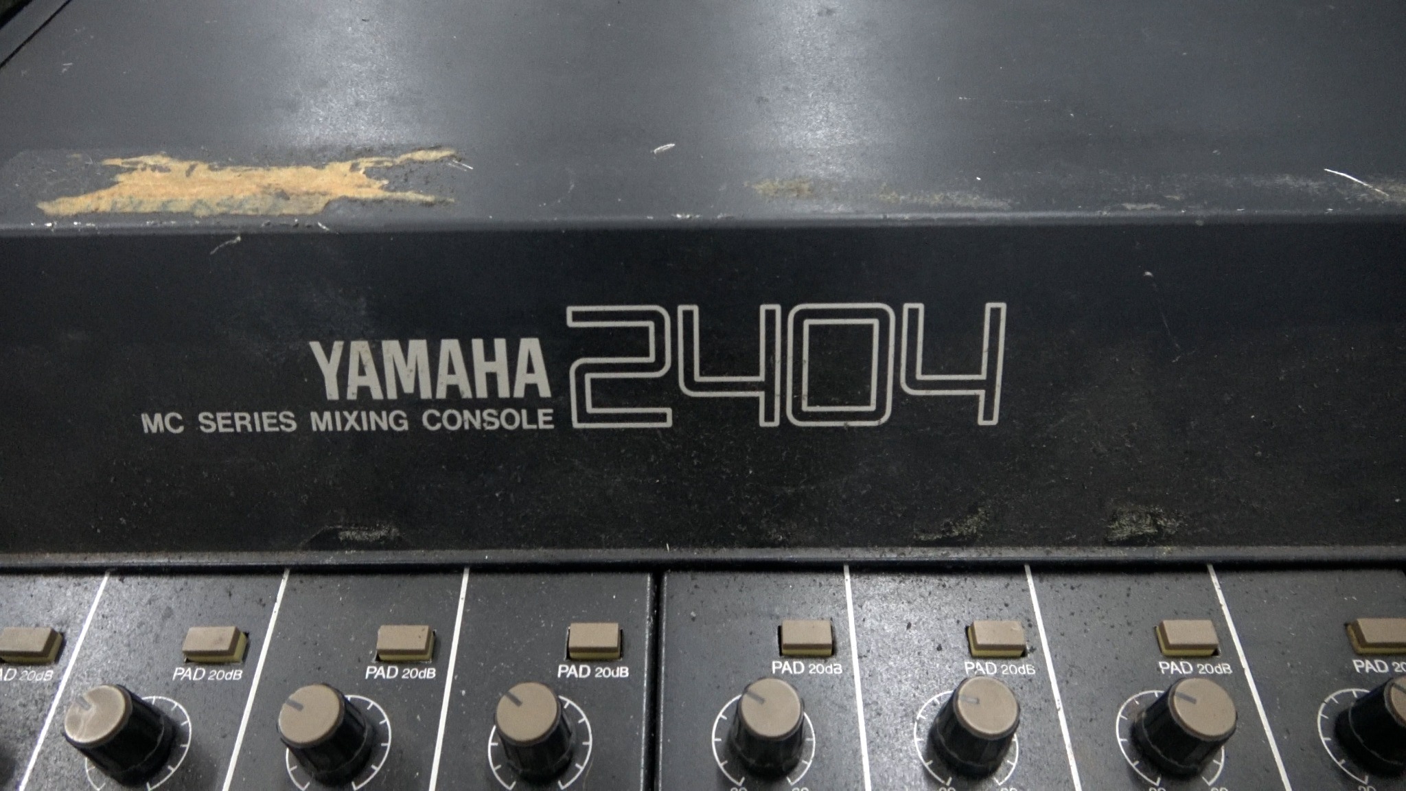 Yamaha MC2404 model identification